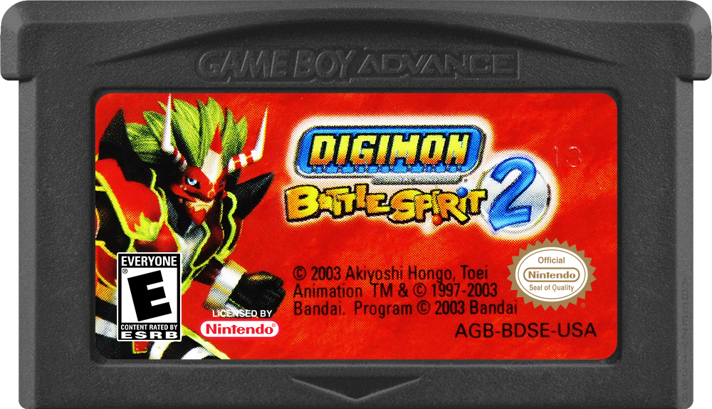 Digimon Battle Spirit 2 + Bolsa media 7 for GameBoy Advance